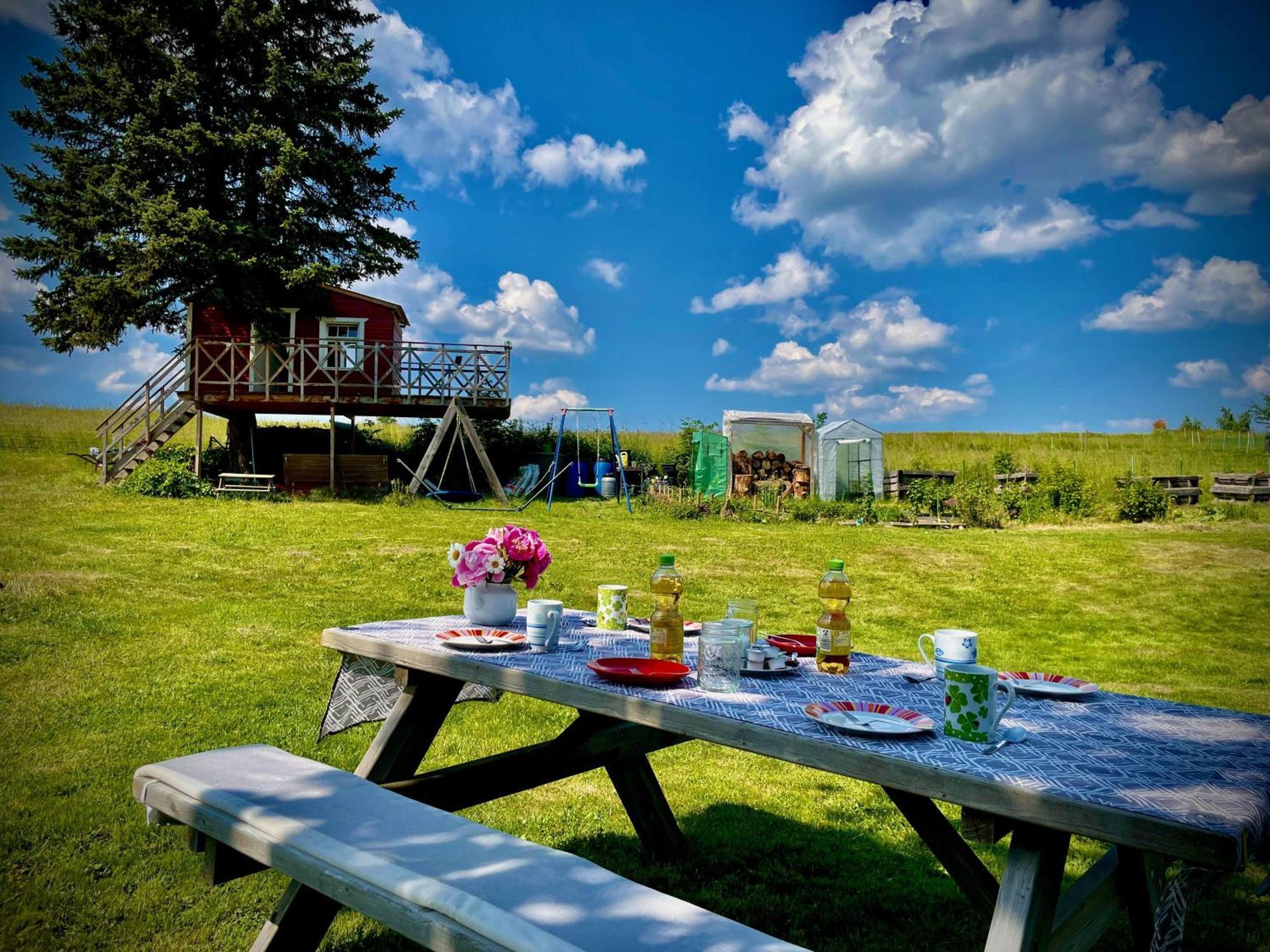 Ferienwohnung-Familienidylle-Im-Vogtland-80Qm Neumark  Экстерьер фото